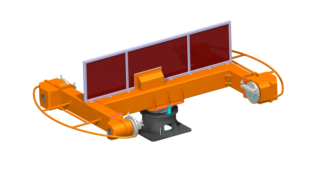 三轴水平旋转变位机